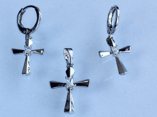 фото Комплект (серьги-подвеска ) - (артикул - ffks00900-ZZ1309)