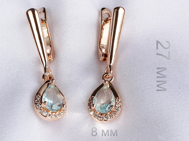 фото Серьги  fallon - (артикул - 18e08540-FF8585)