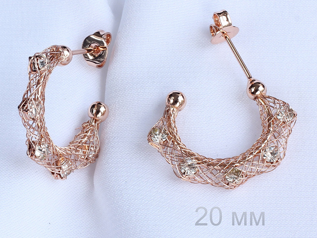 фото Серьги  fallon - (артикул - 18e08300-FF8583)