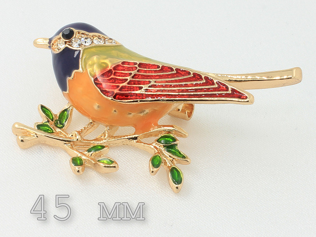 фото Брошь  - (артикул - 18kr001e7-ZZ1501)